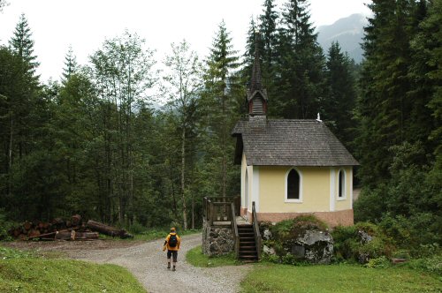 Antonius-Kapelle bei Hinterbärenbad im Wilden Kaiser