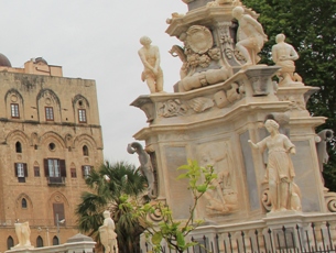 Brunnen Normannenpalast