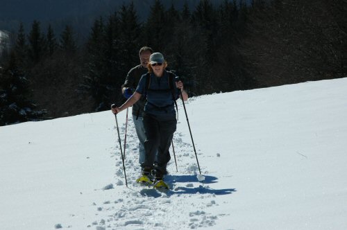Schneeschuhwanderungen in der Umgebung von Kirchzarten