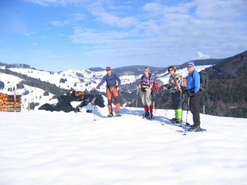 Schneeeschuhwanderungen im Schwarzwald-Wiesental
