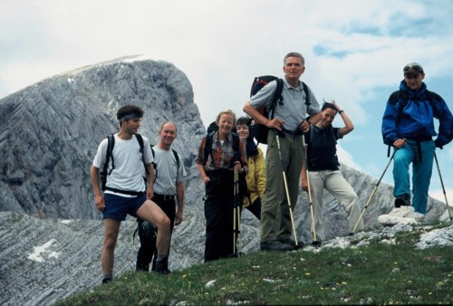 unterwegs Richtung Seekofel-Hütte und Gipfel 