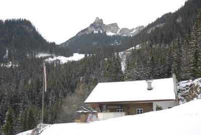 Mit Schneeschuhen von Maurach am Achensee zur Erfurter Hütte im Rofan