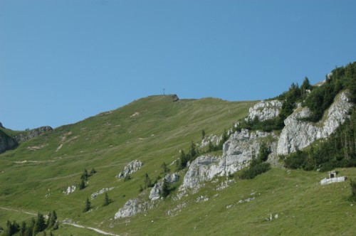Blick zur&uuml;ck auf die Rotwand