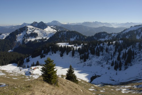 Blick von der Seekarspitze nach S&uuml;d-Osten