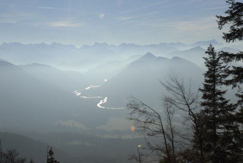 Blick ins Isartal bei Fleck