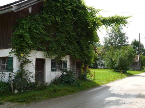 Wanderung von Schloss Hohenburg, Bauernhöfe, Grasleitensteig, Lenggrieser Hütte