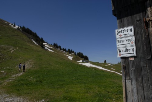 Aufstieg vom Wallberghaus auf den Setzberg