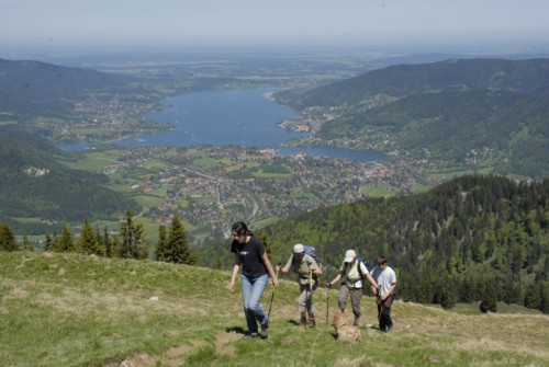 Aufstieg vom Wallberghaus auf den Setzberg