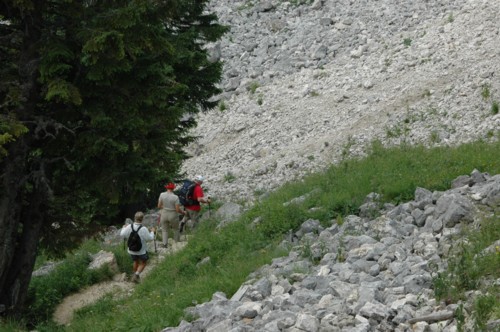 Weg zum Wendelsteinhaus &uuml;ber die Bocksteinscharte