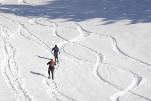 Schneeschuhtour von Osterhofen (791 m) zum Wendelsteinhaus (1740 m)