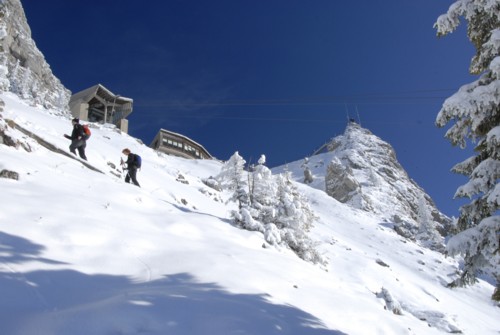 Schneeschuhtour von Osterhofen (791 m) zum Wendelsteinhaus (1740 m)