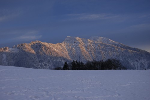 Schneeschuhtour von Osterhofen (791 m) zum Wendelsteinhaus (1740 m)
