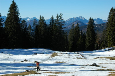 Von Sachrang auf die Priener Hütte