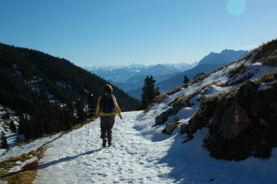 Von Sachrang auf die Priener Hütte