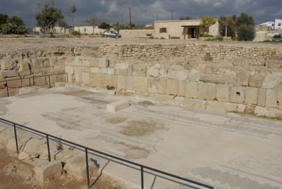 Heiligtum der Aphrodite in Kouklia auf Zypern