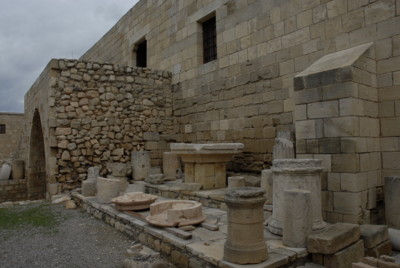 Zypern, Kouklia, Mittelalterliches Gutsherrenhaus