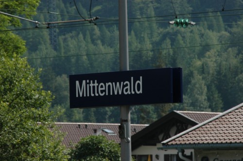 Bahnhof von Mittenwald