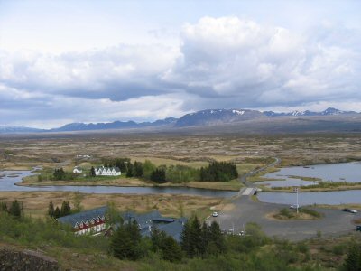 Die Ebene von Þingvellir