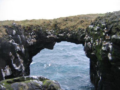 Am Westufer von Island