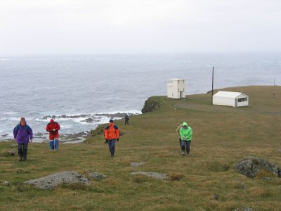 Wanderung am Westpoint von Island