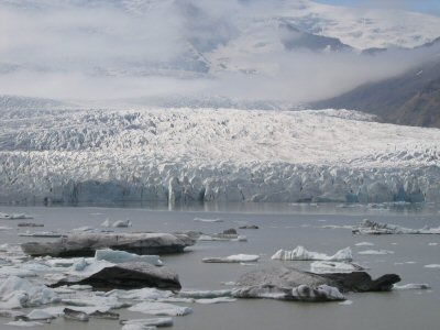 Gletscherzunge des Vatnajkull