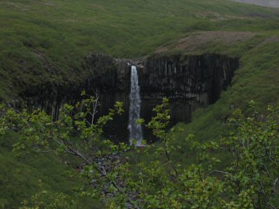 Svartifoss im Nationalpark Skaftafell