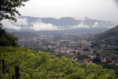 Auf dem Algunder Waalweg von Algund nach Meran