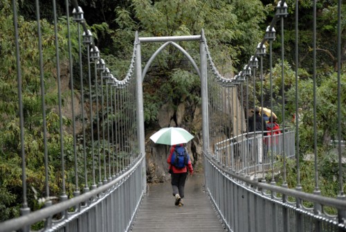 Auf dem Algunder Waalweg von Algund nach Meran