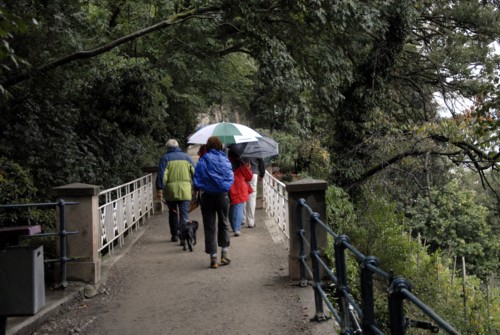 Auf dem Algunder Waalweg von Algund nach Meran