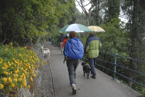 Auf dem Algunder Waalweg von Algund nach Meran