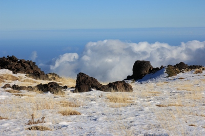 Der Ätna im Winter