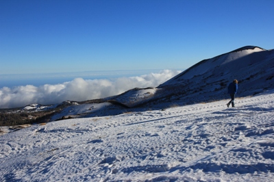 Der Ätna im Winter