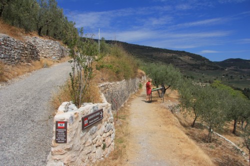 Umbrien, Wanderung von Spello zum Ref. Spello
