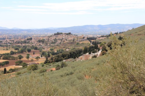 Umbrien, Wanderung von Spello zum Ref. Spello