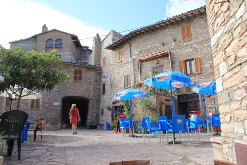 Umbrien, Wanderung von Spello zum Ref. Spello