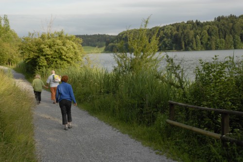 Rundwanderung um den T&uuml;rlersee; Wanderung auf der Albiskette im Knonauer Amt