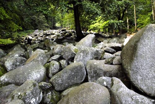 Felsenmeer im Lautertal im Odenwald