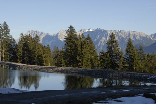Aufstieg von Garmisch-Partenkirchen auf den Hausberg